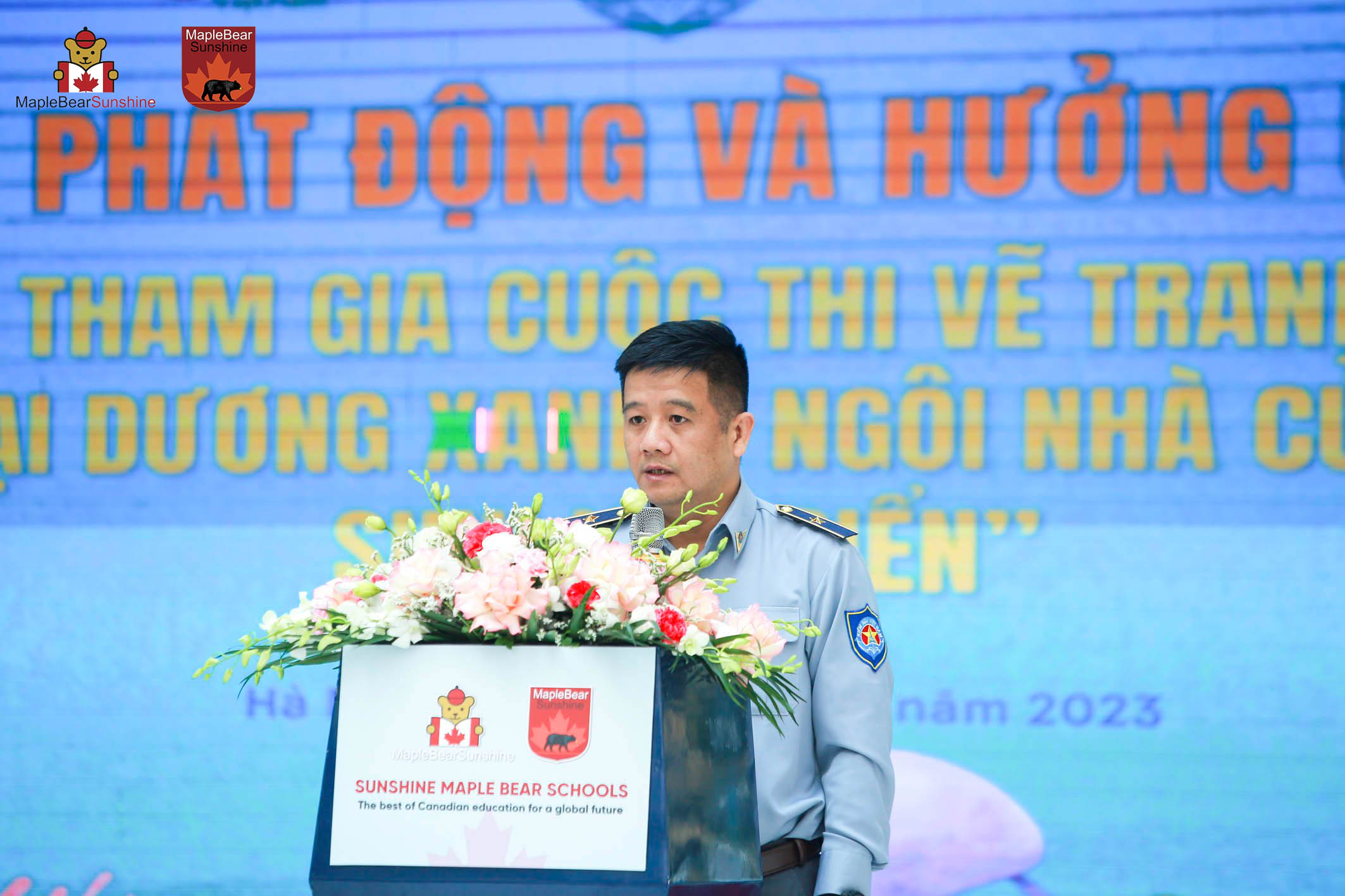 Ông Dương Văn Cường, Phó Cục trưởng Cục Kiểm ngư phát biểu tại lễ phát động