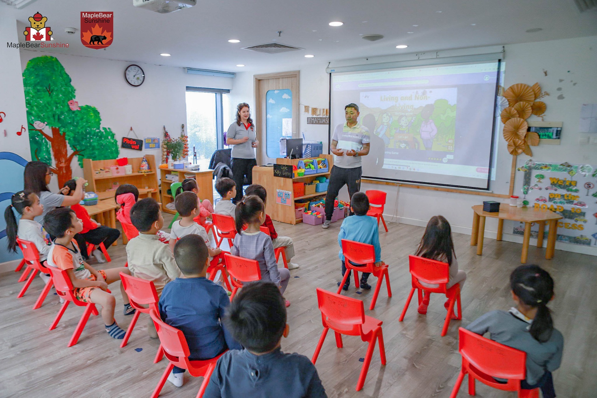 Sunshine Maple Bear Kinder Garten giáo dục theo chương trình toàn cầu
