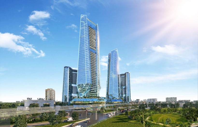 Dự án Sunshine Wonder Tower - Khu phức hợp lớn nhất Hà Nội có quy mô 5ha, bao gồm 5 tòa tháp cao từ 35 đến 47 tầng với điểm nhấn là Trung tâm R&D nghiên cứu công nghệ AI; hệ thống văn phòng làm việc và các trung tâm tổ chức hội nghị quốc tế, hỗ trợ khởi nghiệp sáng tạo công nghệ, Co-Working Spaces; Game Center, khách sạn quốc tế 6 sao; hệ thống căn hộ dịch vụ và chuỗi tiện ích - dịch vụ đa năng đáp ứng mọi nhu cầu về nghiên cứu, làm việc, nghỉ dưỡng, giải trí và mua sắm thông minh.